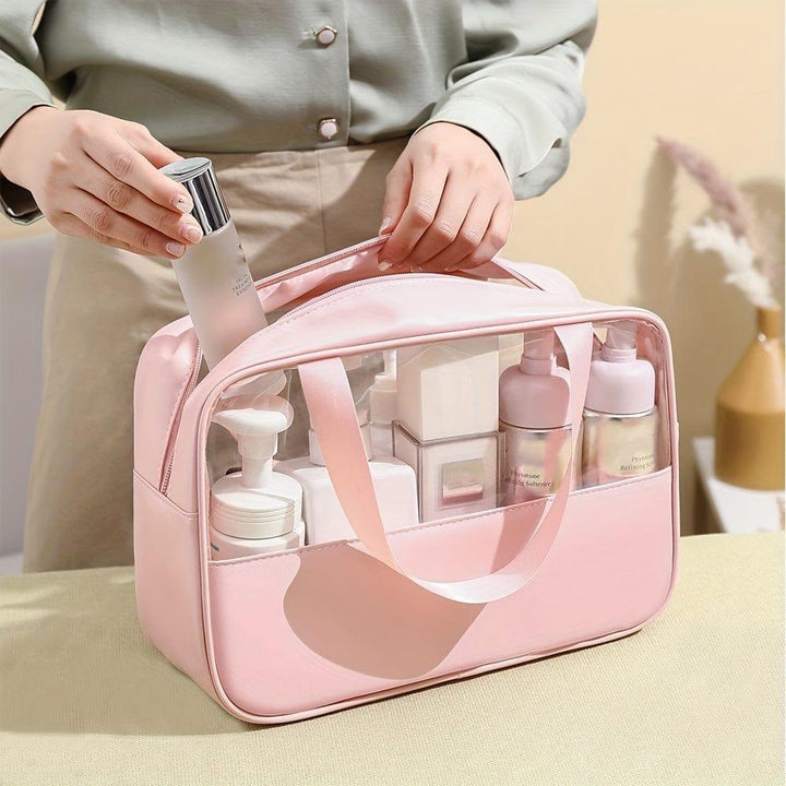 KM Signee Toiletry Bag Pink Travel/Makeup/Storage bags: Full set of three sizes