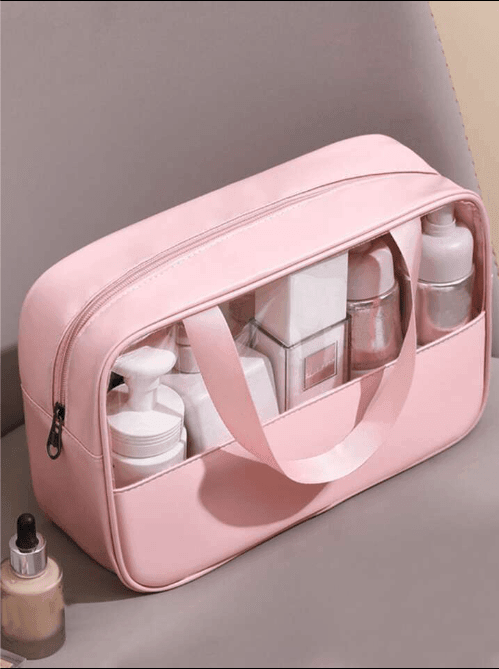 KM Signee Toiletry Bag Pink Travel/Makeup/Storage bags: Full set of three sizes