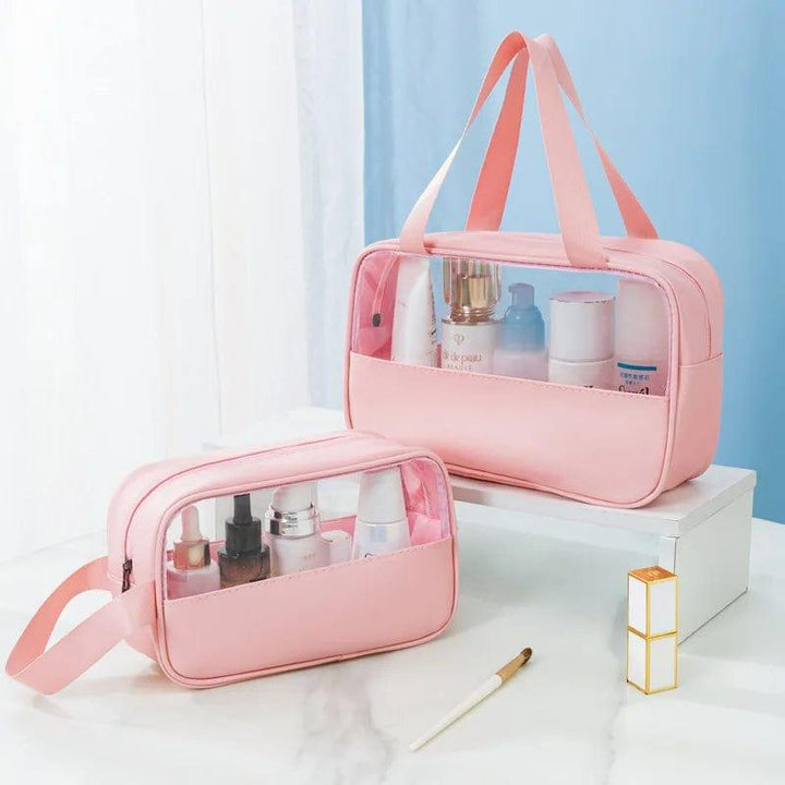 KM Signee Toiletry Bag Pink Travel/Makeup/Storage bags: Full set of three sizes